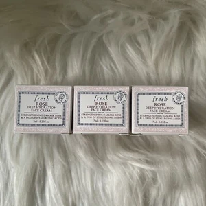Fresh - 3x Rose Deep Hydration Face Cream w/ Damask Rose Extract 0.23 oz - Picture 1 of 1