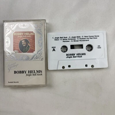 Bobby Helm - Jingle Bell Rock (Cassette Tape) Rudolph Records Holiday Classics - Image 1 of 2