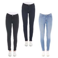 Lee Pantalon Jeans pour Femmes Scarlett Haut Skinny Fit Jeans Denim Stretch