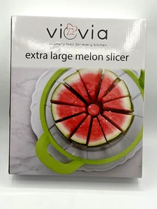 Melon Watermelon Pineapple Slicer Cutter Stainless Blades Non-Slip Extra Large - Picture 1 of 2
