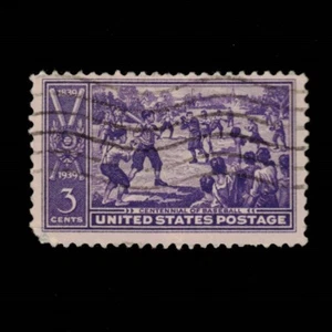 United States, Scott 855, Sandlot Baseball, 1939, used - Picture 1 of 2