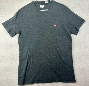 Grey Levi's The Original Housemark Tee, Standard Size M Large 100% Cotton - Picture 1 of 10