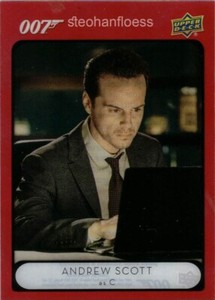 2020 Upper Deck James Bond Villains & Henchmen Red Acetate #80 C