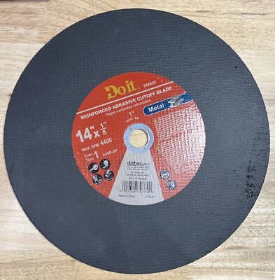Do it Type 1 14 In. x 1/8 In. x 1 In. Metal Cut-Off Wheel 974460DB - Image 1 of 2