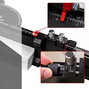 Miter Gauge Fence System Aluminum Alloy 941mm for Woodwork DIY Modeling - Picture 1 of 5
