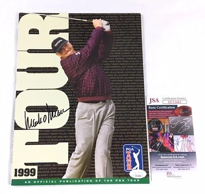 Mark O’Meara Signed PGA Tour Magazine JSA COA - Image 1 of 2