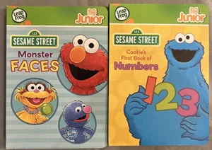LEAP FROG TAG JUNIOR SESAME STREET LOT OF 2 BOOKS - Picture 1 of 5