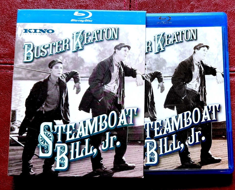 Blu-Ray STEAMBOAT BILL JR  - KINO, - Buster Keaton  - Clean! - Image 1 of 3