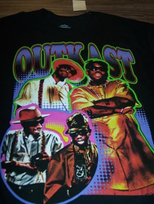 Vintage Style 90's OUTKAST T-Shirt MENS LARGE Hip Hop Rap NEW w/ TAG - Image 1 of 4
