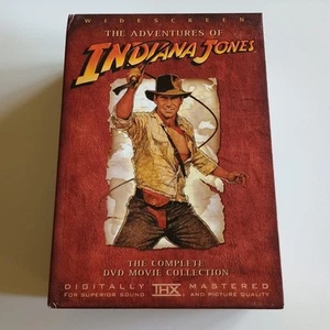 The Adventures of Indiana Jones Complete DVD Movie Collection - 4 DVD Set - Picture 1 of 3