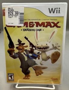 Sam & Max Season One Nintendo Wii Factory Sealed Brand New - Picture 1 of 3