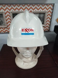 VINTAGE 1986 EXXON HARD HAT MODEL Z89.1 EXXON BENICIA CALIFORNIA - Picture 1 of 18
