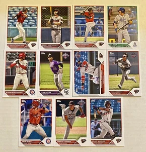 COLORADO ROCKIES 2023 Topps Pro Debut BASE TEAM SET (11 Cards) Montgomery+ - Picture 1 of 2