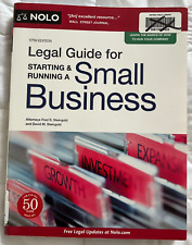 Legal Guide for Starting and Running a Small Business by Fred S. Steingold