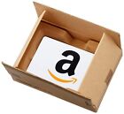 AMAZON GIFT CARD 150 100 50 35 25 SHIPPING BOX BIRTHDAY HOLIDAY MOM DAD SON BABY For Sale