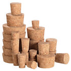 25 pièces bouchons en liège conique bois essentiels pour bouteilles de vin/bière