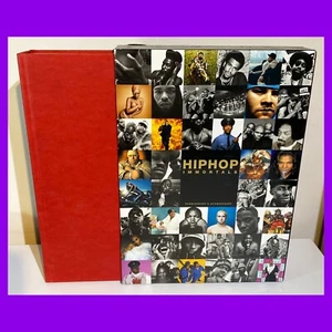 HIP HOP IMMORTALS Rare HARDCOVER in SLIP COVER German Pressing RAP HipHop BOOK - Picture 1 of 24