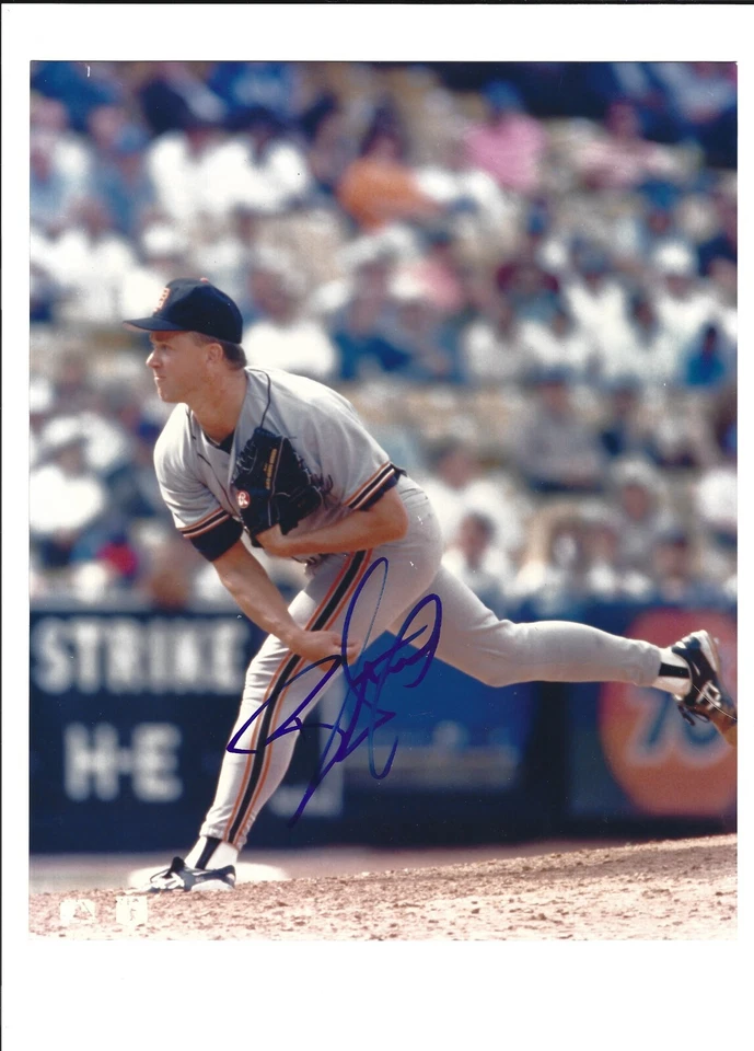 Foto firmada con autógrafo de Bill Swift de 8 x 10 pulgadas GIGANTES Foto 1 de 1