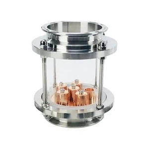 4" Sight Glass Column Section with Distilling Copper Bubble Plate Home Brew - Bild 1 von 6