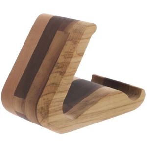 Holzhalter Aus Desktop -Telefonhalter Multifunktions-Telefonständer - Afbeelding 1 van 12