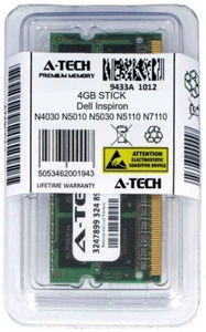 4GB SODIMM Memory RAM for DELL INSPIRON N4030 N5010 N5030 N5110 N7110 Q15R Q17R - Picture 1 of 2