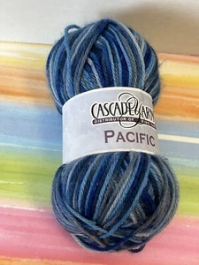 one new skein Cascade Yarns Pacific yarn color 524 Little Boy Blue - Picture 1 of 3