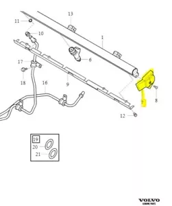 Genuine Volvo Fuel Pressure Sensor 31272732 OE OEM - Picture 1 of 4
