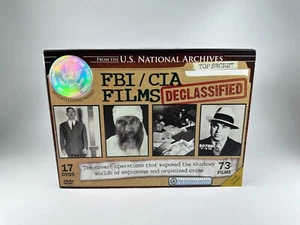 FBI/CIA Films Declassified (DVD, 2010, 17-Disc Set) BRAND NEW Covert Clandestine - Picture 1 of 6
