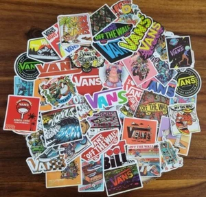 🍀 50 Vans Design bunt Aufkleber Sticker für z.B. Laptop Handy Skateboard Var. A - Bild 1 von 1