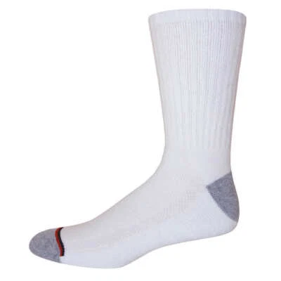 Calcetín deportivo Kirkland Signature para hombre 8 pares o 4 pares color blanco Foto 1 de 2