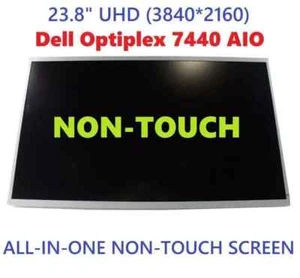 Dell Optiplex 7440 7450 Boe 23.8" 3840x2160 Uhd 30pin Screen MV238QUM-N20 930GD - Picture 1 of 2