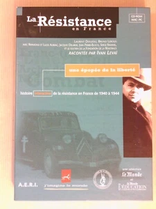 CD-ROM PC - MAC / LA RESISTANCE EN FRANCE / EPOPEE DE LA LIBERTE / TB ETAT - Photo 1/2