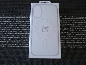 Apple iPhone 16 Case with MagSafe - Clear A3243 MA6A4FE/A Genuine - Picture 1 of 2