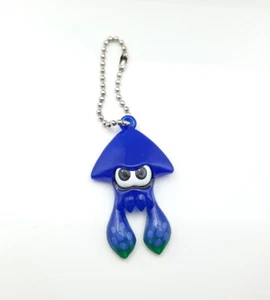 Splatoon 2 Squid Inkling dark blue keychain figure toy charm Japan 2" - Picture 1 of 1