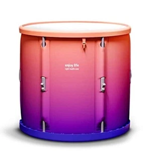SSTree Portable Foldable Bathtub SPA Tub, 6 Layer PVC for Hot Bath Ice Bath - Picture 1 of 3