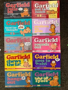 Garfield cartoon series 11-20 set Jim Davis 11 12 13 14 15 16 17 18 19 20 PB lot - Picture 1 of 1