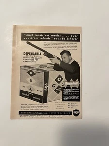 Vintage 1959 Print Ad Cascade Cartridge Inc. CCI Primers Reloaders Ed Scherer - Picture 1 of 3