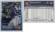 2015 Topps Chrome Prism Refractor Adrian Beltre #193