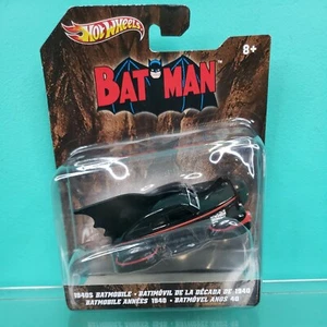 NUOVO! Senza prezzo di riserva 2011 Hot Wheels BATMOBILE ANNI '40 1:50 modello pressofuso in scala 50 - Foto 1 di 6