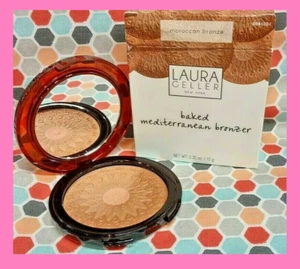 LAURA GELLER Mediterranean Bronzer MOROCCAN BRONZE Bronzing Powder Face Tan BOX! - Picture 1 of 5