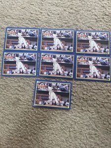 1990 Score Bo Jackson Kansas City Royals #566 Seven Card Lot All Star Game MVP