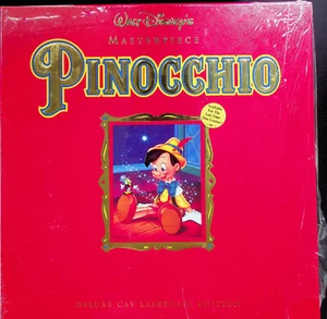 Walt Disney's Masterpiece - "Pinocchio" - Deluxe CAV Laserdisc Ed. - Preowned - Picture 1 of 24