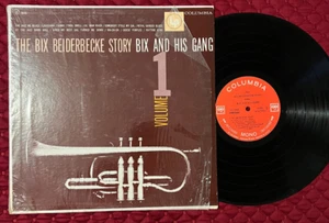 The Bix Beiderbecke Story Bix + His Gang Vol.1 Vinyl LP CL 844 Mono 2 Eye Shrink - Imagen 1 de 3