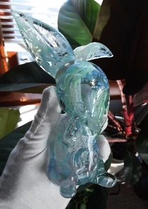 Art Glass Millefiore Rabbit Bunny - Picture 1 of 9