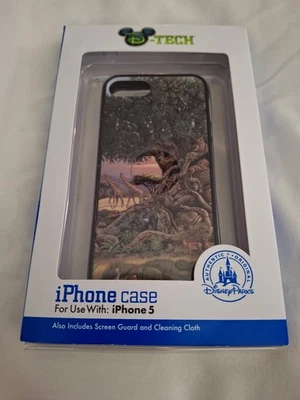 Funda Disney Animal Kingdom Aniversario iPhone 5 Nueva en Caja Árbol Jirafa D-Tech Foto 1 de 3