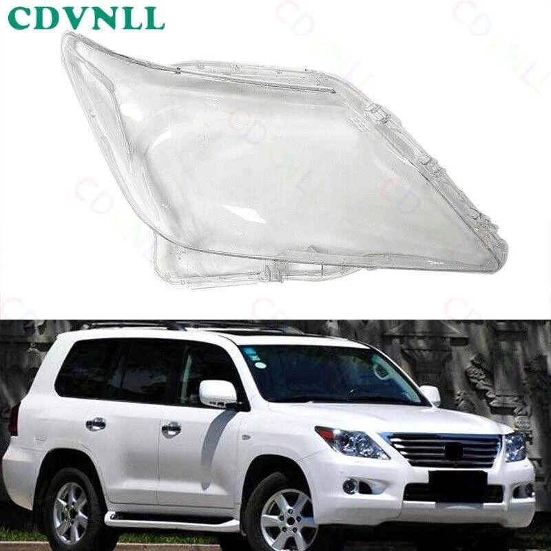 For Lexus LX570 2008-2015 Right Headlight Lens Lampshade Shell Cover Transparent - Image 1 of 4