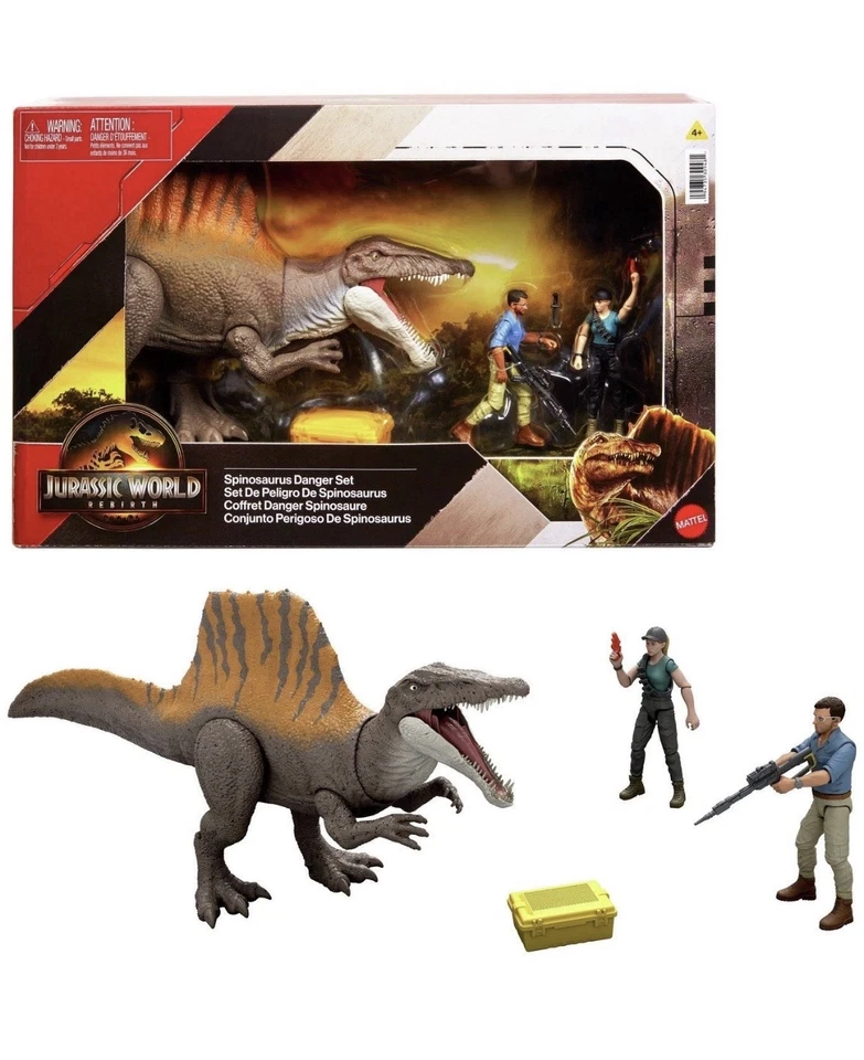 MATTEL Jurassic World Spinosaurus Playset