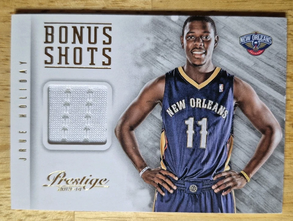 Jrue Holiday | 2013-14 Panini Prestige Bonus Shots Materials #74 - Image 1 of 2