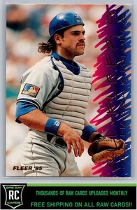 1995 Fleer All-Fleer 9 Mike Piazza #1 Los Angeles Dodgers - Picture 1 of 2