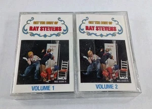 Get the Best of Ray Stevens Volume 1 & 2 Vintage Audio Cassette 2 tape lot New - Picture 1 of 5